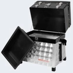 Boîte De Pêche Et Siège | 4 Niveaux | Grand Compartiment Principal | Aluminium -Matériel De Pêche boite de peche et siege 4 niveaux grand compartiment principal aluminium 4