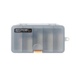 Boîte De Rangement Savage Gear Lurebox Smoke (Cassette A - 18,6 X 10,3 X 3,4cm)