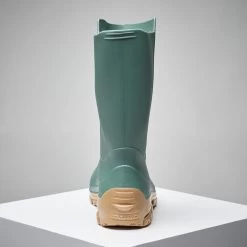 BOTTILLONS VERTS LEGER PVC 100 FEMME 10 BOTTILLONS VERTS LEGER PVC 100 FEMME -Matériel De Pêche bottillons verts leger pvc 100 femme 2