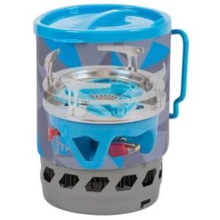 HIGHLANDER Brûleur à Gaz Pour Autocuiseur Fastboil MKIII 1,1 Litre - Bleu -Matériel De Pêche bruleur a gaz pour autocuiseur fastboil mkiii 11 litre bleu 1