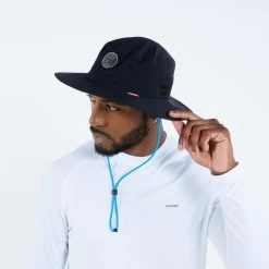 Tribord Chapeau Bateau Sailing 500 Adulte Voile Noir -Matériel De Pêche chapeau bateau sailing 500 adulte voile noir 2