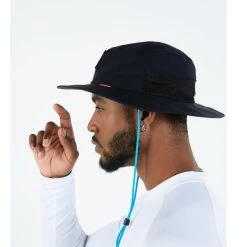 Tribord Chapeau Bateau Sailing 500 Adulte Voile Noir -Matériel De Pêche chapeau bateau sailing 500 adulte voile noir 4