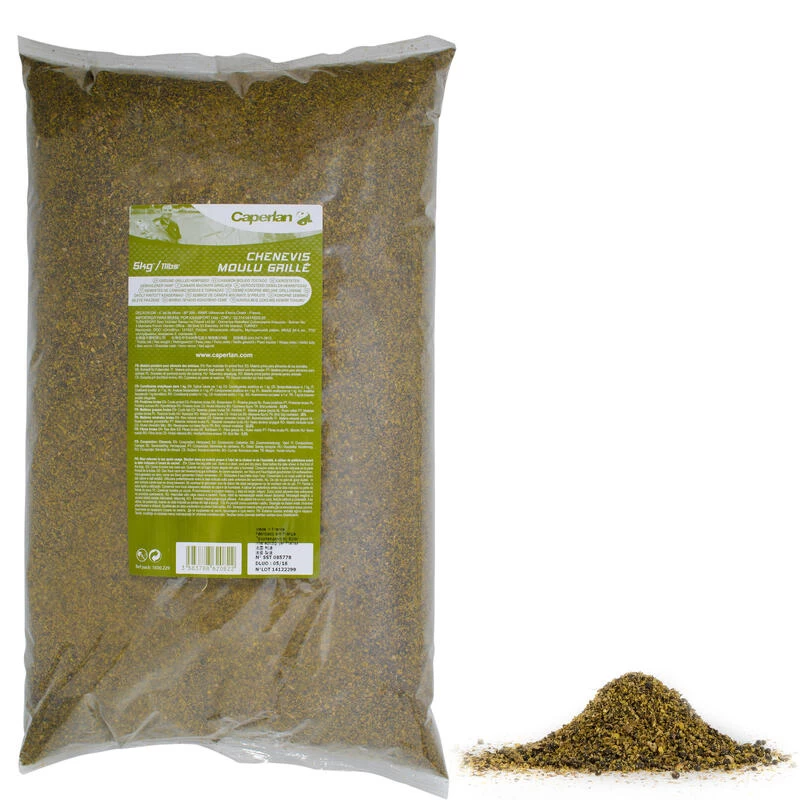 CHÈNEVIS MOULU GRILLÉ 5 KG CAPERLAN 3 CHÈNEVIS MOULU GRILLÉ 5 KG CAPERLAN
