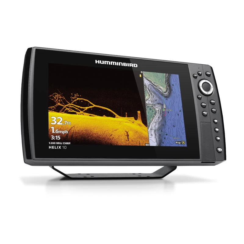 HUMMINBIRD Combiné Sondeur GPS HELIX 10G4N CHIRP MEGA Down Imaging + 4 HUMMINBIRD Combiné Sondeur GPS HELIX 10G4N CHIRP MEGA Down Imaging + – Image 2