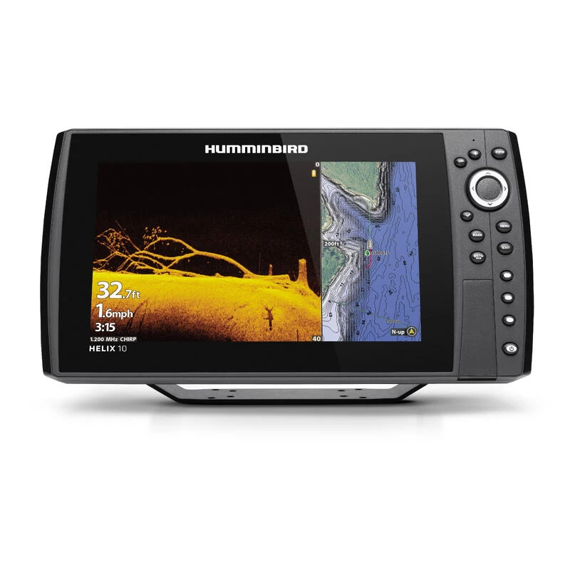 HUMMINBIRD Combiné Sondeur GPS HELIX 10G4N CHIRP MEGA Down Imaging + 5 HUMMINBIRD Combiné Sondeur GPS HELIX 10G4N CHIRP MEGA Down Imaging + – Image 3
