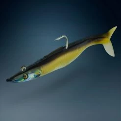 COMBO Leurres Souples Shad Lançon EELO 110 8gr AYU/BLEU -Matériel De Pêche combo leurres souples shad lancon eelo 110 8gr ayubleu 8