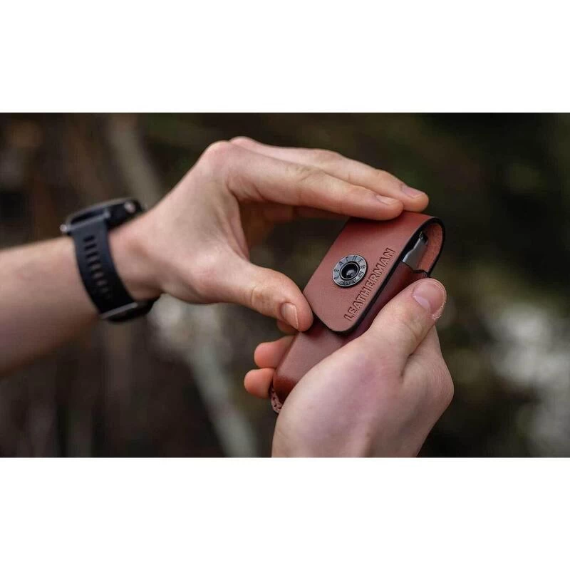 Étui Cuir Tanné Végétal Taille Large - AINSWORTH Pour Pince LEATHERMAN 7 Étui Cuir Tanné Végétal Taille Large - AINSWORTH Pour Pince LEATHERMAN – Image 5