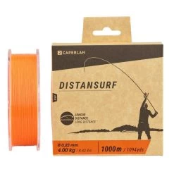 Fil Pêche En Surfcasting Orange DISTANSURF -Matériel De Pêche fil peche en surfcasting orange distansurf 3