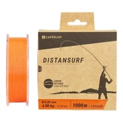 Fil Pêche En Surfcasting Orange DISTANSURF -Matériel De Pêche fil peche en surfcasting orange distansurf 4