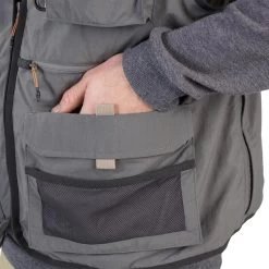 GILET De Pêche 500 Gris -Matériel De Pêche gilet de peche 500 gris 4