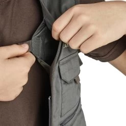 Gilet De Pêche Junior - FV 100 S Kaki -Matériel De Pêche gilet de peche junior fv 100 s kaki 4