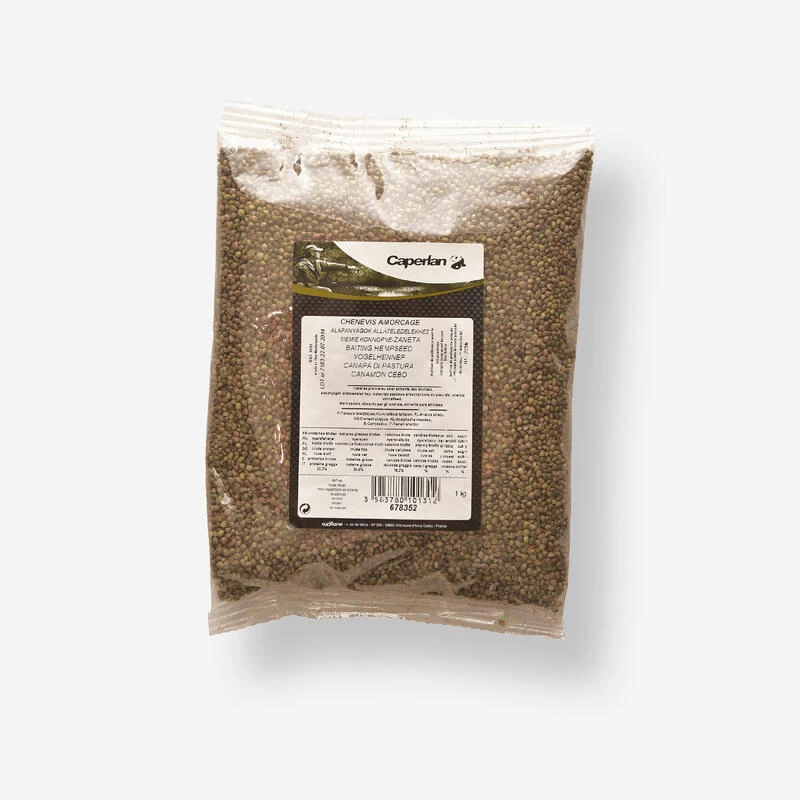 GRAINE POUR LES PECHES AU COUP CHÈNEVIS D'AMORÇAGE 3 GRAINE POUR LES PECHES AU COUP CHÈNEVIS D'AMORÇAGE