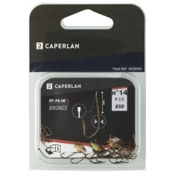 HAMEÇON SIMPLE BRONZE NON MONTE PA HK 0 X50 -Matériel De Pêche hamecon simple bronze non monte pa hk 0 x50 6