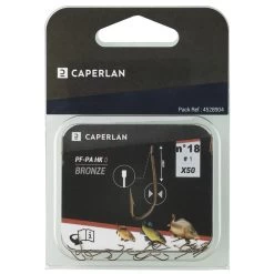 HAMEÇON SIMPLE BRONZE NON MONTE PA HK 0 X50 -Matériel De Pêche hamecon simple bronze non monte pa hk 0 x50 8