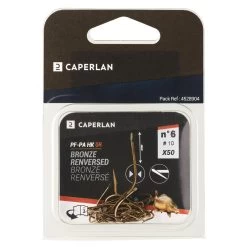 HAMEÇON SIMPLE BRONZE RENVERSE NON MONTE PA HK 0R X50 -Matériel De Pêche hamecon simple bronze renverse non monte pa hk 0r x50 2