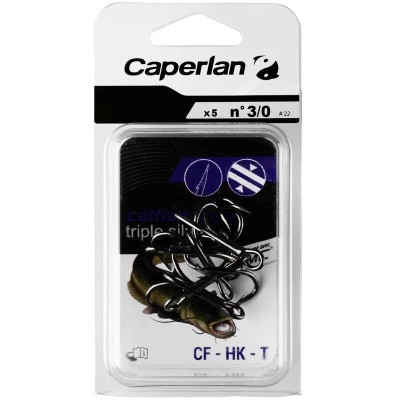 HAMEÇON TRIPLE PÊCHE DU SILURE CF HK T N° 3 6 HAMEÇON TRIPLE PÊCHE DU SILURE CF HK T N° 3 – Image 4