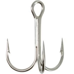HAMEÇON TRIPLE PÊCHE HOOK TRIPLE NICKEL -Matériel De Pêche hamecon triple peche hook triple nickel 2