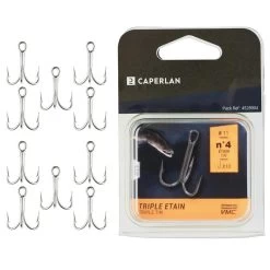 Hameçon TRIPLE TIN Pêche En Mer -Matériel De Pêche hamecon triple tin peche en mer 5