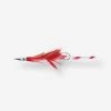 Williamson Leurre Diamond Jet Feather Red White Pêche à La Traine -Matériel De Pêche leurre diamond jet feather red white peche a la traine