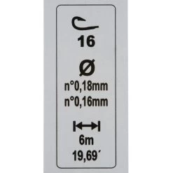 Ligne Montée Anglaise RL MATCH H16 4+4g 18 Ligne Montée Anglaise RL MATCH H16 4+4g -Matériel De Pêche ligne montee anglaise rl match h16 44g 6