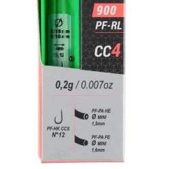 LIGNE MONTEE POUR LA PECHE DE LA CARPE AU COUP PF-RL900 CC4 0,2g -Matériel De Pêche ligne montee pour la peche de la carpe au coup pf rl900 cc4 02g 2