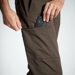 PANTALON CARGO RESISTANT STEPPE 300 MARRON 17 PANTALON CARGO RESISTANT STEPPE 300 MARRON -Matériel De Pêche pantalon cargo resistant steppe 300 marron 5