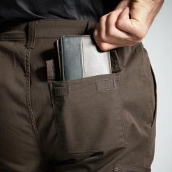 PANTALON CARGO RESISTANT STEPPE 300 MARRON 19 PANTALON CARGO RESISTANT STEPPE 300 MARRON -Matériel De Pêche pantalon cargo resistant steppe 300 marron 7