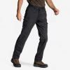 PANTALON CARGO RESISTANT STEPPE 300 NOIR 1 PANTALON CARGO RESISTANT STEPPE 300 NOIR -Matériel De Pêche pantalon cargo resistant steppe 300 noir