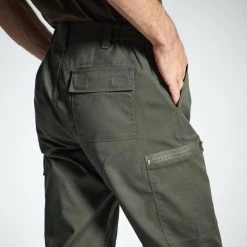 PANTALON CARGO RESISTANT STEPPE 300 VERT -Matériel De Pêche pantalon cargo resistant steppe 300 vert 4