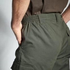 PANTALON CARGO RESISTANT STEPPE 300 VERT -Matériel De Pêche pantalon cargo resistant steppe 300 vert 5
