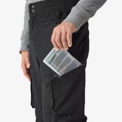 Pantalon De Pêche Imperméable Homme - FT 500 WPF Noir -Matériel De Pêche pantalon de peche impermeable homme ft 500 wpf noir 4