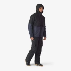 Pantalon De Pêche Imperméable Homme - FT 500 WPF Noir -Matériel De Pêche pantalon de peche impermeable homme ft 500 wpf noir 7