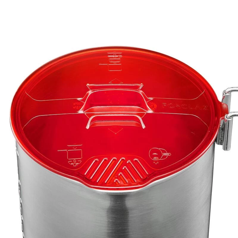 Popote Inox De Trekking - 1 Personne - MT500 7 Popote Inox De Trekking - 1 Personne - MT500 – Image 5