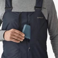 Salopette De Pêche Imperméable Chaude Homme - FO 500 TH Grise -Matériel De Pêche salopette de peche impermeable chaude homme fo 500 th grise 4