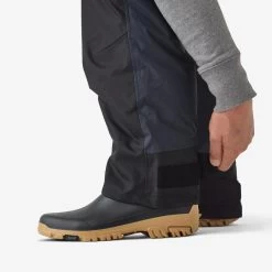 Salopette De Pêche Imperméable Chaude Homme - FO 500 TH Grise -Matériel De Pêche salopette de peche impermeable chaude homme fo 500 th grise 6