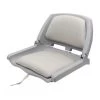SIÈGE PILOTE RABATTABLE COUSSIN GRIS -Matériel De Pêche siege pilote rabattable coussin gris
