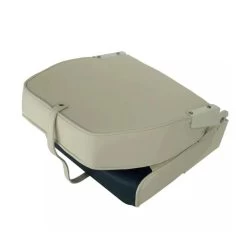 SIÈGE PILOTE REPLIABLE BICOLORE BLANC / NAVY -Matériel De Pêche siege pilote repliable bicolore blanc navy 3