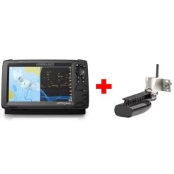 Sondeur GPS LOWRANCE HOOK REVEAL 9 + Sonde TA HDI Grandes Profondeurs