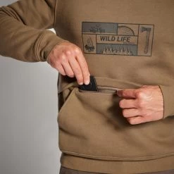 SWEAT A CAPUCHE 500 LOGO 15 SWEAT A CAPUCHE 500 LOGO -Matériel De Pêche sweat a capuche 500 logo 5