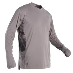 Tee-shirt De Pêche Anti-UV 500 Gris -Matériel De Pêche tee shirt de peche anti uv 500 gris 5
