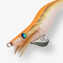 Turlutte Coulante Shallow EBIKA 2.5/105 Orange Fluo Pêche Seiches/calamars -Matériel De Pêche turlutte coulante shallow ebika 25105 orange fluo peche seichescalamars 2