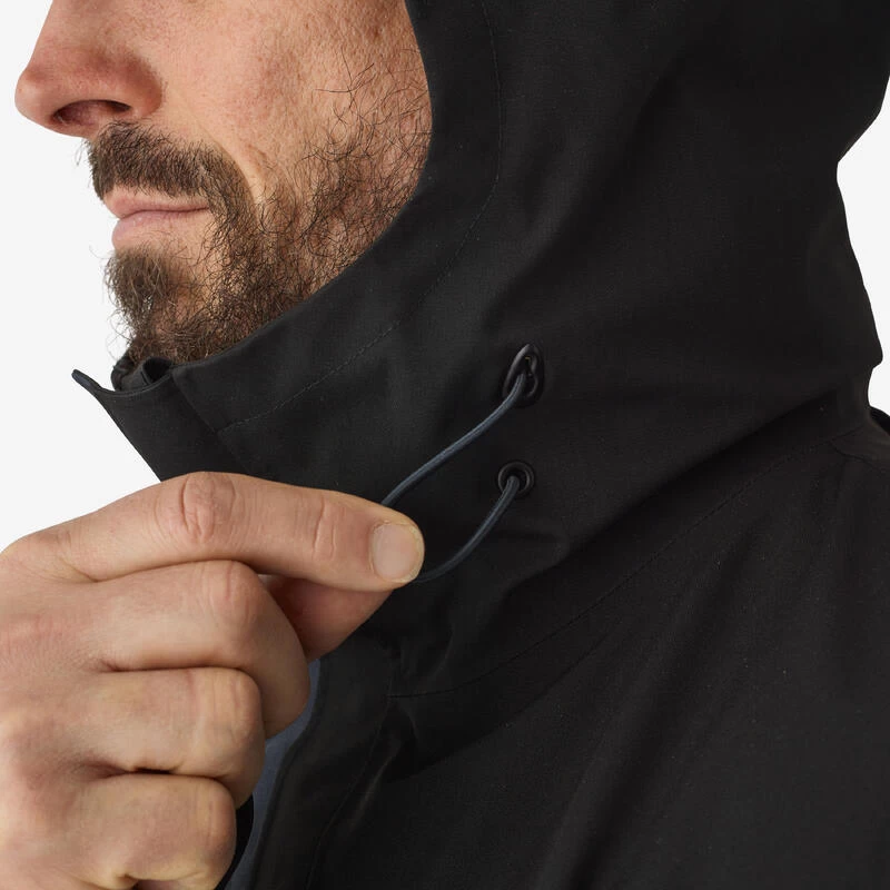 Veste De Pêche Imperméable Homme - FJ 500 WPF Grise Et Noir 11 Veste De Pêche Imperméable Homme - FJ 500 WPF Grise Et Noir – Image 9