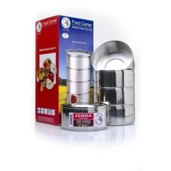 Zebra Porte-nourriture En Acier Inoxydable 16 Cm X 5 Couches -Matériel De Pêche zebra porte nourriture en acier inoxydable 16 cm x 5 couches 2